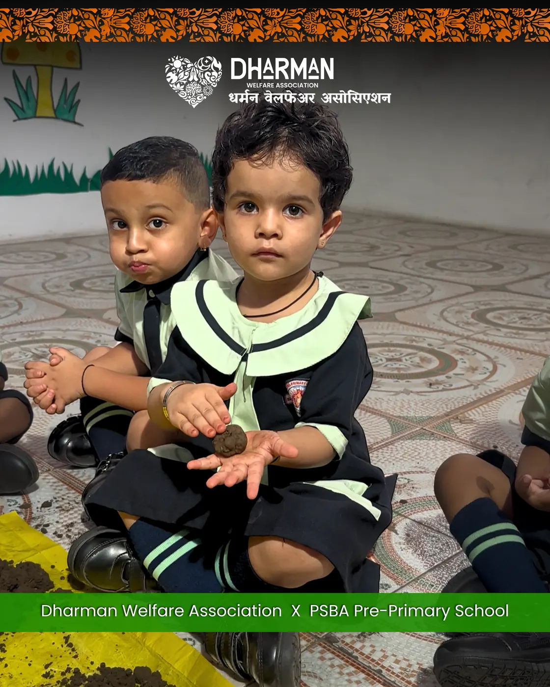 Poster for the pre-primary workshop, “Small hands, big impact”.
